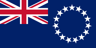 The Cook Islands flag