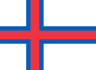 The Faroe Islands flag