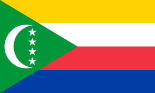 The Comoros flag
