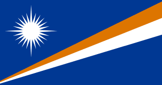 The Marshall Islands flag